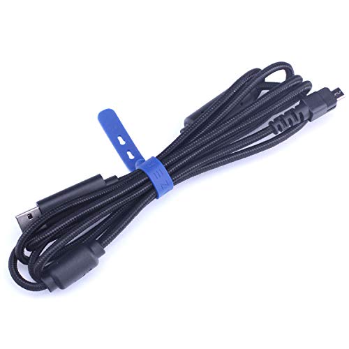 HUYUN USB-Kabel, kompatibel mit Wolverine Ultimate & RAIJU Ergonomic PS4 Gaming Controller Gamepad (Raiju PS4 Kabel) von HUYUN