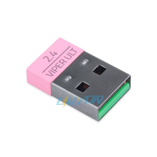 Neu USB Empfänger kompatibel für Razer Viper Ultimate kabellose Gaming Maus (Rosa) von HUYUN