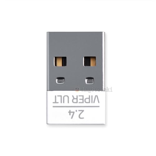 Neu USB Empfänger kompatibel für Razer Viper Ultimate kabellose Gaming Maus (Weiß) von HUYUN