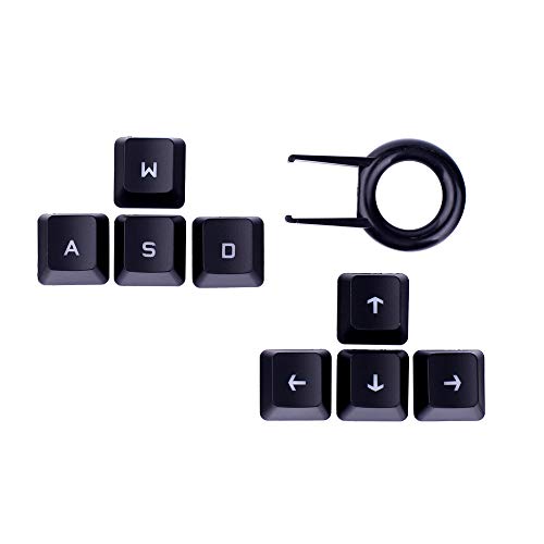 Pfeiltasten ( ) - Tastenkappen für Logitech G810 G413 G310 G910 G613 Tastatur Romer G (oben unten links rechts Tasten) (schwarz) von HUYUN