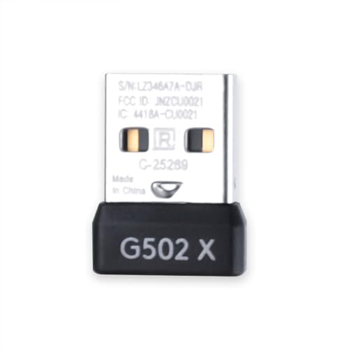 USB Empfänger kompatibel für Logitech G502 X Lightspeed drahtlose Gaming-Maus USB Adapter von HUYUN