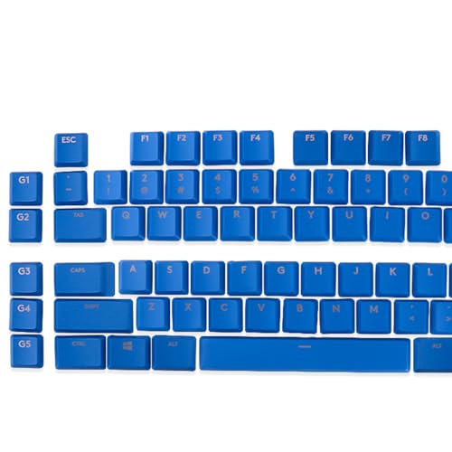 Vollständiger Satz Tastaturtasten Kompatibel für Logitech G813/G815/G913/G915 TKL Tastatur (blau) von HUYUN