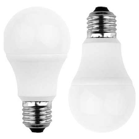 47987  (5 Stück) - LED-Leuchtmittel 8W 827 E27 810lm Doppelpack, 47987 - Aktionsartikel von HWH