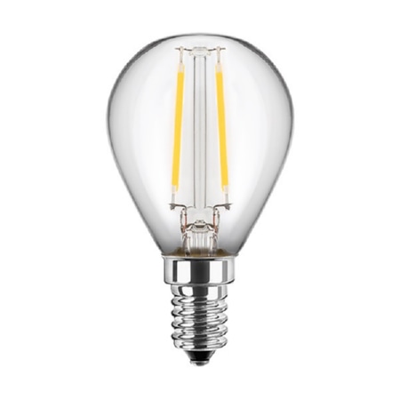 48654  (10 Stück) - LED-Leuchtmittel Filament 1W 827 E14 80lm 48654 von HWH