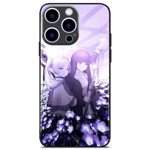 HWLHJJ wasserdichte personalisierte Manga-Hülle, widerstandsfähige Anime-Handyhülle (für iPhone 15 Pro,Fern und Frieren) von HWLHJJ