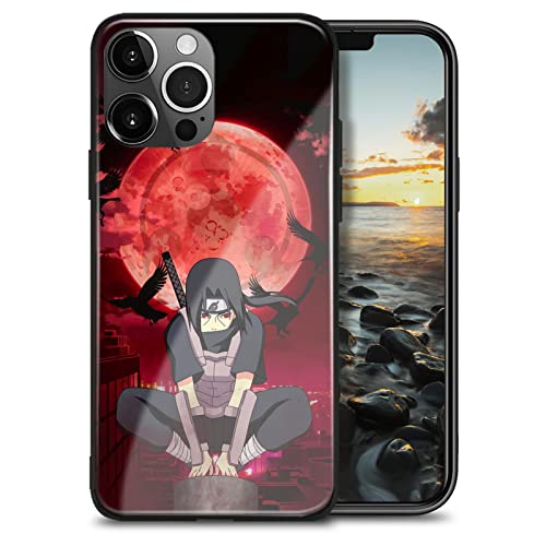 Itachis ANBU TPU-Glas-Schutzhülle: Anime-Handyhülle mit stoßfestem Design für iPhone 11 von HWLHJJ