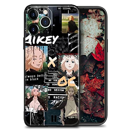 Schutzhülle für iPhone 7 Plus/8 Plus, japanisches Anime-Stil, weiches Silikon, Manga-Design, Manjiro Sano Mikey, für iPhone 7 Plus, 8 Plus von HWLHJJ