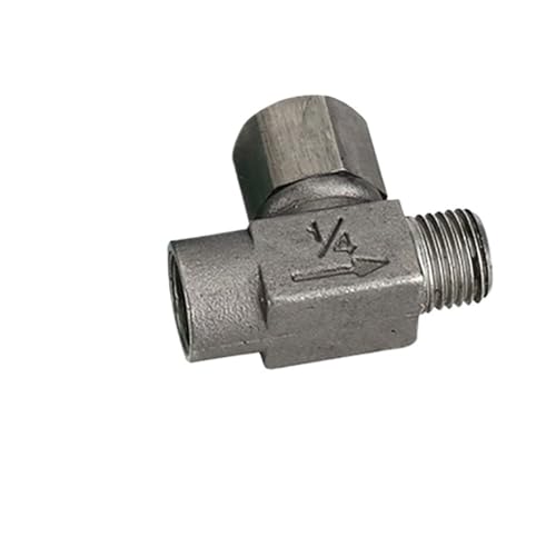 HWEIH 1 Stück vollautomatischer energiesparender Kupfer-/Stahl-Kondensatableiter 1/4 8 mm Dampfbügeleisen-Drosselventil-Abflussableiter(Steel Trap Valve) von HWWW