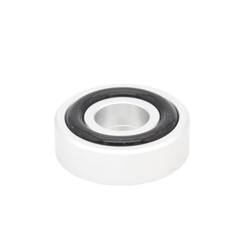 HWWW 29x10mm Verstärker Lautsprecher Isolation Standfuß CNC-gefräste Massive Aluminium Füße Pad CD-Player(Silver) von HWWW