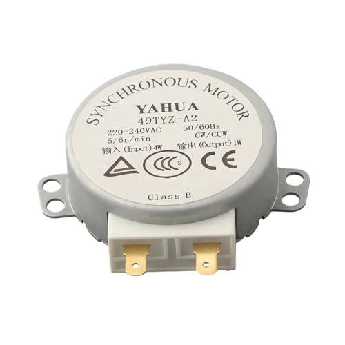 HWWW AC 220-240 V 4 W 50/60 Hz CW/CCW Synchronmotor for Mikrowellen-Plattenspieler TYJ50-8A7 for Luftgebläse 49TYZ-A2 Mikrowellen-Backblechmotor HWWW AC 220-240 V 4 W 50/60 Hz CW/CCW Synchronmotor for Mikrowellen-Plattenspieler TYJ50-8A7 for Luftgebläse 49TYZ-A2 Mikrowellen-Backblechmotor von HWWW