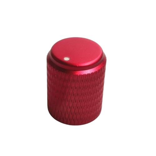 HWWW Aluminiumlegierung Knopf Leistungsverstärker Audioverstärker Lautstärke CD Knopf 12X15mm(Red) von HWWW