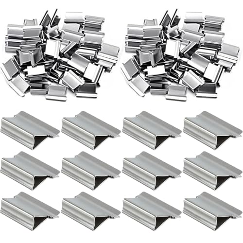 100pcs Clam Clips, Silbermetall -Nachfüllclips Bürovorräte, tragbare wiederverwendbare Papierklemmen für Dokumente, Berichte, Präsentationen, Aufgaben Clam 100pcs Clam Clips, Silbermetall -Nachfüllclips Bürovorräte, tragbare wiederverwendbare Papierklemmen für Dokumente, Berichte, Präsentationen, Aufgaben Clam von HWXZUUO