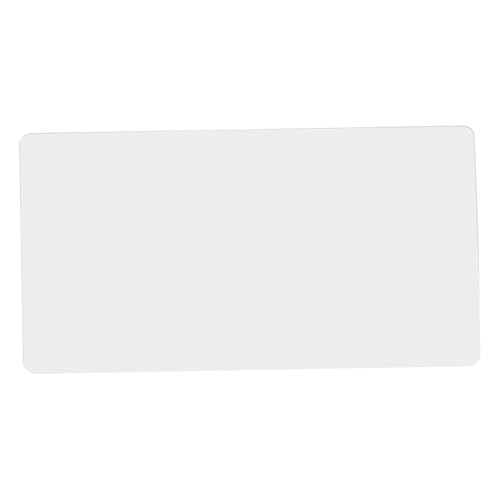 Löschen Sie die Schreibtischmatte, 21x24 Zoll mattes PVC -Abdeckungsabdeckung ohne Slip -Schreibtisch, geschützte wasserdichte Tischabdeckungsschutz für kleine Stuhl, Placemat, Nachttischmatte von HWXZUUO