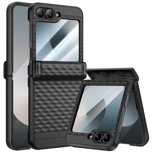 HWeggo für Samsung Galaxy Z Flip 6 Hülle mit Displayschutzfolie und Scharnierschutz,für Galaxy Z Flip 6 Hülle,Schwarz... HWeggo für Samsung Galaxy Z Flip 6 Hülle mit Displayschutzfolie und Scharnierschutz,für Galaxy Z Flip 6 Hülle,Schwarz... von HWeggo