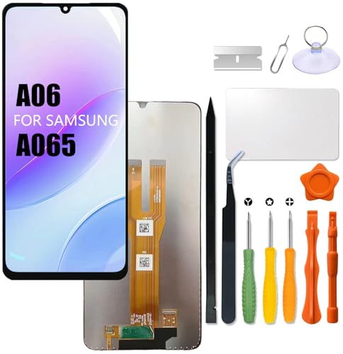 Ersatz für Samsung Galaxy A06 LCD-Bildschirm für Samsung A065 SM-A065F SM-A065F/DS SM-A065M SM-A065M/DS Touchscreen Digitizer Montage LCD Display mit Reparaturset Ersatz für Samsung Galaxy A06 LCD-Bildschirm für Samsung A065 SM-A065F SM-A065F/DS SM-A065M SM-A065M/DS Touchscreen Digitizer Montage LCD Display mit Reparaturset von HWszyss
