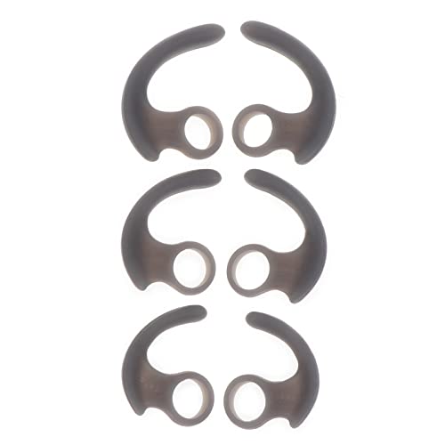 3 Paar weiche Silikon-Ohrstöpsel für Kopfhörer, Silikon-Hülle, Ohrbügel, In-Ear-Ohrhörer, Zubehör, Ohrstöpsel von HXNH
