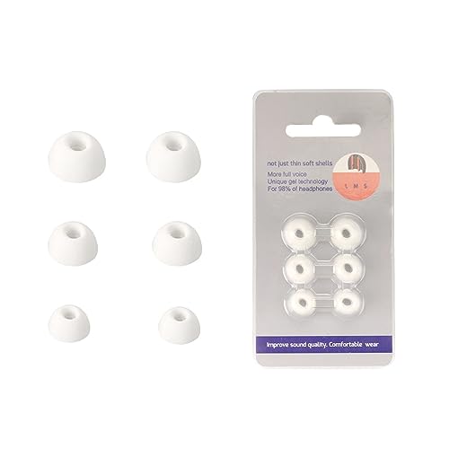 Kompatibel mit Ohrhörern (2) (1) In-Ear-Kopfhörer, Ohrstöpsel, geräuschreduzierend, rutschfest, 6 x von HXNH