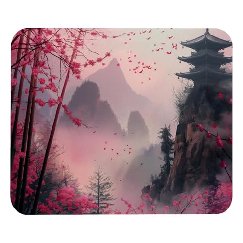 HXYWQA Mauspad Kirschblüten-Landschaft rutschfeste Gummibasis Mausmatte Desktop Mauspad Für Büro Laptop HXYWQA Mauspad Kirschblüten-Landschaft rutschfeste Gummibasis Mausmatte Desktop Mauspad Für Büro Laptop von HXYWQA