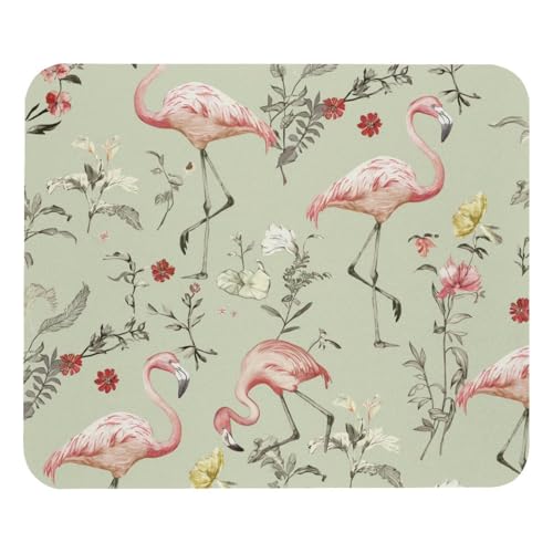 HXYWQA Mauspad Rosa Flamingos Tropische Blumen rutschfeste Gummibasis Mausmatte Desktop Mauspad Für Büro Laptop HXYWQA Mauspad Rosa Flamingos Tropische Blumen rutschfeste Gummibasis Mausmatte Desktop Mauspad Für Büro Laptop von HXYWQA