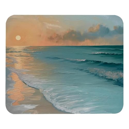 HXYWQA Mauspad Strandszene Sonnenuntergang Landschaft rutschfeste Gummibasis Mausmatte Desktop Mauspad Für Büro Laptop HXYWQA Mauspad Strandszene Sonnenuntergang Landschaft rutschfeste Gummibasis Mausmatte Desktop Mauspad Für Büro Laptop von HXYWQA