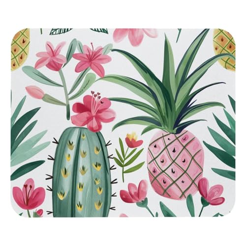HXYWQA Mauspad Tropische Blumen Ananas rutschfeste Gummibasis Mausmatte Desktop Mauspad Für Büro Laptop HXYWQA Mauspad Tropische Blumen Ananas rutschfeste Gummibasis Mausmatte Desktop Mauspad Für Büro Laptop von HXYWQA