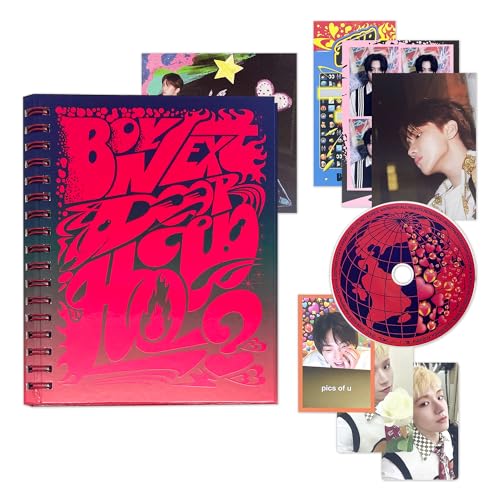 BOYNEXTDOOR - 2nd EP [HOW?] (Fire Ver.) Photo Book + CD-R + Photocard + Meme Card + 4-Cut Photo + Post Card + Scratch Card + Folded Poster + 3 Extra Photocards von HYBE Ent.