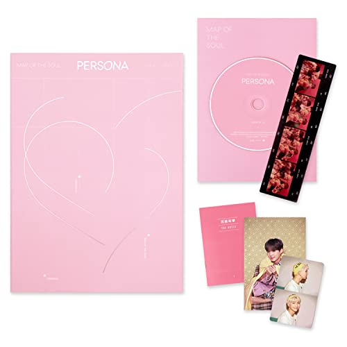 BTS - [MAP OF THE SOUL : PERSONA] (VERSION 01) Photobook + CD + Mini Book + Photocard + Postcard + Photo Film + 1 Pocket Hand Mirror + 5 Extra Photos von HYBE Ent.