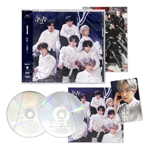 ENHYPEN - Japan 3rd Single Album [結 -YOU-] (Limited B Ver.) Booklet + CD + DVD + Photo Card + Post Card + 2 Pin Badges + 4 Extra Photocards von HYBE Ent.