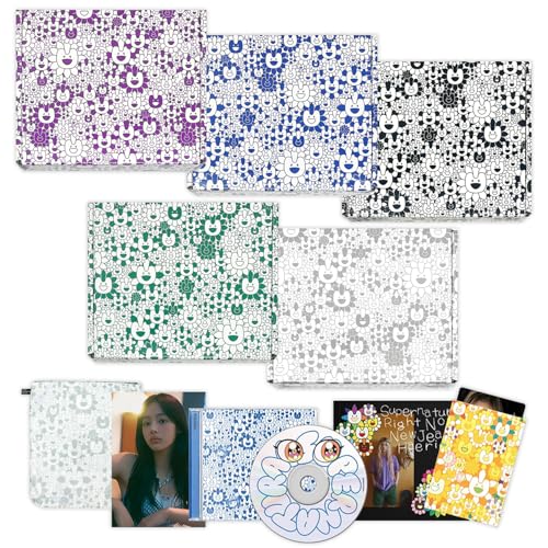 NewJeans - [Supernatural] (NJ X MURAKAMI Cross Bag ver. - Random Ver.) Cross Bag + CD + Photocards + 3 Extra Photocards von HYBE Ent.