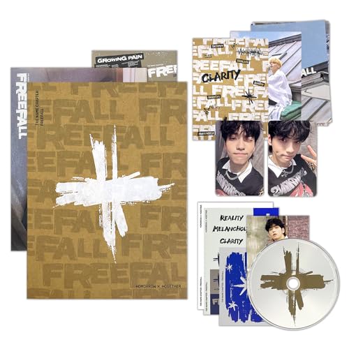 The Name Chapter : FREEFALL - TXT (CLARITY) Package Box + Photobook + CD&Envelope + Lyric Poster + Sticker + Poster + Mini Poster A&B + Post Card + Spring Card + Photo Card + 5 Extra Photocards von HYBE Ent.
