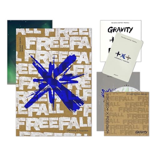The Name Chapter : FREEFALL - TXT (GRAVITY) Photobook + CD&CD Envelope + Sticker Pack + Post Card + Photo Card + Mini Poster + 5 Extra Photocards von HYBE Ent.