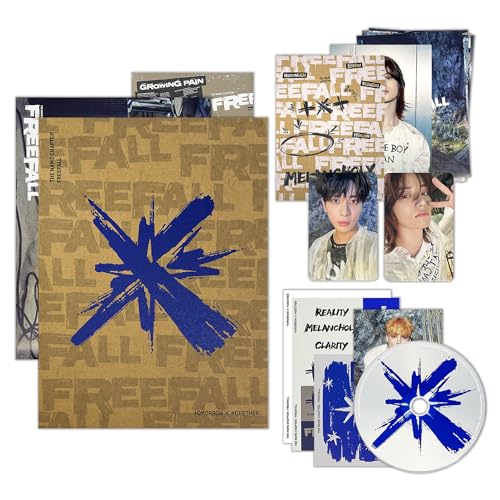 The Name Chapter : FREEFALL - TXT (MELANCHOLY) Package Box + Photobook + CD&Envelope + Lyric Poster + Sticker + Poster + Mini Poster A&B + Post Card + Spring Card + Photo Card + 5 Extra Photocards von HYBE Ent.