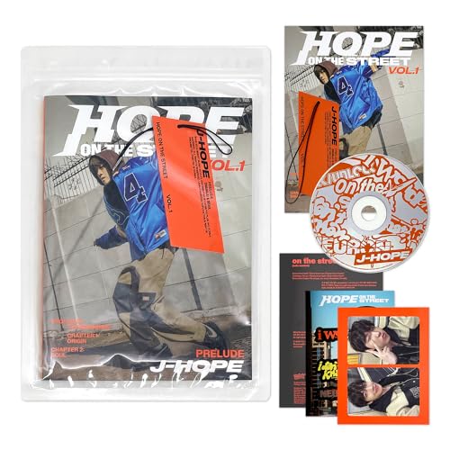 j-hope - [HOPE ON THE STREET VOL.1] (PRELUDE - GWANGJU & SEOUL VER.) Photo Zine + Poster + Photo Card + Sticker + Lyrics + Hang Tag + CD-R + 2 Extra Photocards von HYBE Ent.