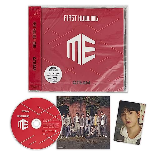 &TEAM - (Japanese Album) [First Howling ME] (STANDARD EDITION Ver.) Body + CD + Booklet + Photo Card C + 5 Extra Photocards von HYBE Ent.