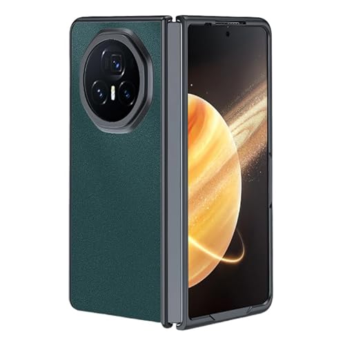 Leder Business Hülle für Honor Magic V3, Premium Kunstleder Slim Phone Case Kratzfeste Schutzhülle, Grün Leder Business Hülle für Honor Magic V3, Premium Kunstleder Slim Phone Case Kratzfeste Schutzhülle, Grün von HYDIK