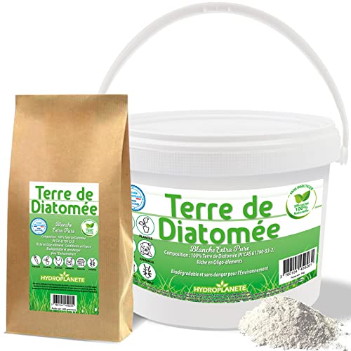 HYDROPLANETE Kieselgur Pulver Weiß Hohe Reinheit | 100% Diatomeenerde Anwendbar in Haus und Hof | Kieselgur Lebensmittelqualität | Diatomaceous Earth | 20 kg HYDROPLANETE Kieselgur Pulver Weiß Hohe Reinheit | 100% Diatomeenerde Anwendbar in Haus und Hof | Kieselgur Lebensmittelqualität | Diatomaceous Earth | 20 kg von HYDROPLANETE