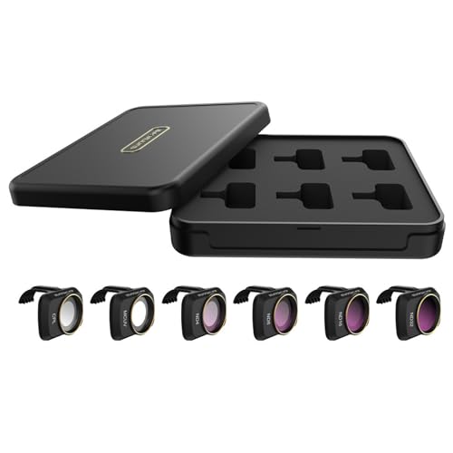 TMOM Kameraobjektivfilter für DJI Mini SE/Mini 2/Mavic Mini Drohne CPL Polarisationsfilter MCUV Filter ND8 ND16 Filter Set (MCUV+CPL+ND4+ND8+ND16+ND32) von HYGJ