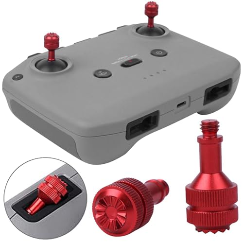 TMOM Mavic Air 2 Fernbedienung Rocker Joystick für DJI Mini 2/Mavic Air 2/Mavic 2/Air 2S Smart Controller Drone Zubehör (Rot) von HYGJ
