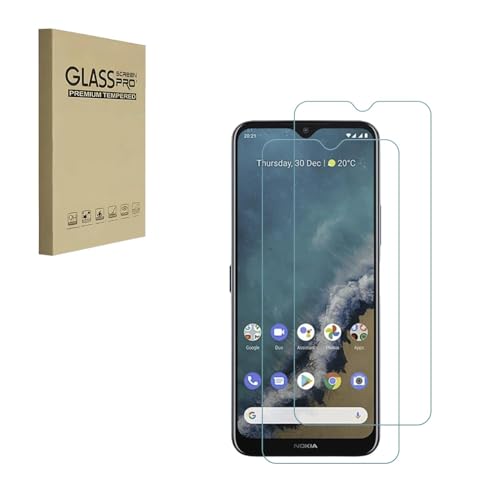 HYGMOCC Displayschutzfolie für Nokia G50 / C30 Schutzfolie aus gehärtetem Glas HD 9H Härtefall Freundlich Einfache Installation Anti Scratch Bubble Free (2 Stück) von HYGMOCC