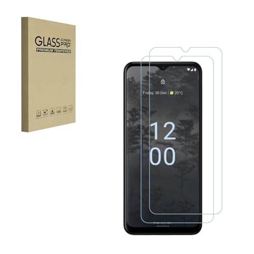 HYGMOCC Displayschutzfolie für Nokia G60 Schutzfolie aus gehärtetem Glas HD 9H Härtefall Freundlich Einfache Installation Anti Scratch Bubble Free (2 Stück) von HYGMOCC