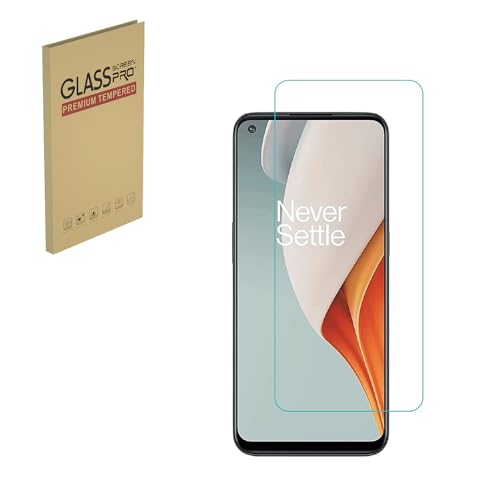 HYGMOCC Displayschutzfolie für OnePlus Nord N100 Schutzfolie aus gehärtetem Glas HD 9H Härtefall Freundlich Einfache Installation Anti Scratch Bubble Free (1 Stück) von HYGMOCC