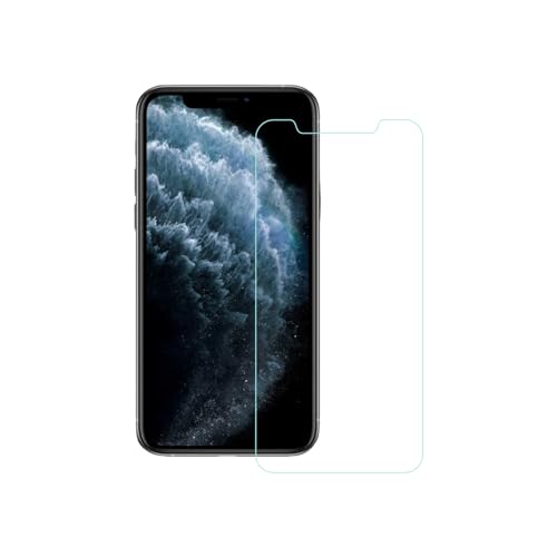 HYGMOCC Displayschutzfolie für iPhone 11 Pro/iPhone Xs/iPhone X gehärtete Glasfolie 9H Härte kratzfest HD Klar (1 Stück) von HYGMOCC