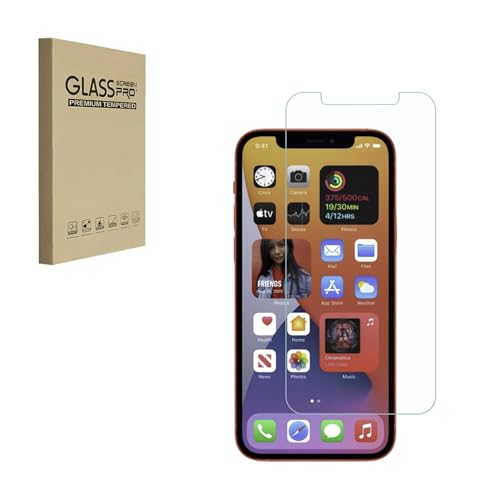 HYGMOCC Displayschutzfolie für iPhone 12 mini 2020 [5,4 Zoll] Gehärtete Glasfolie 9H Härte Kratzfest HD Klar (1 Stück) von HYGMOCC