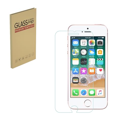 HYGMOCC Displayschutzfolie für iPhone SE 3 (2022) & SE 2 (2020) Gehärtete Glasfolie 9H Härte Kratzfest HD Klar (1 Stück) von HYGMOCC