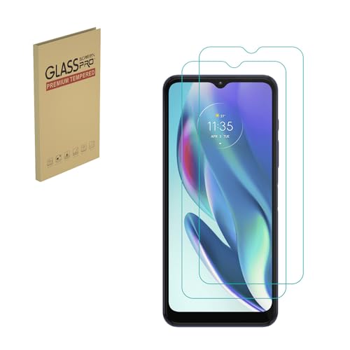 HYGMOCC Entwickelt für Motorola (Moto G50 5G) Displayschutzfolie aus gehärtetem Glas, kratzfest, blasenfrei, 9H Härte, gehäusefreundlich (2 Stück) von HYGMOCC