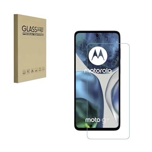 HYGMOCC Entwickelt für Motorola MOTO G52 / MOTO G82 Displayschutzfolie aus gehärtetem Glas, kratzfest, blasenfrei, 9H Härte, Gehäusefreundlich (1 Stück) von HYGMOCC