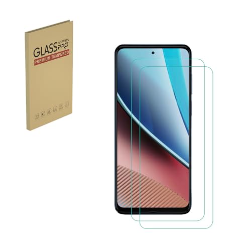 HYGMOCC Kompatibel mit Motorola Moto G Stylus (2023) [Nicht für 2020/2021/2022 Version] Displayschutzfolie aus gehärtetem Glas, 9H-Härte, berührungsempfindlich, blasenfrei von HYGMOCC