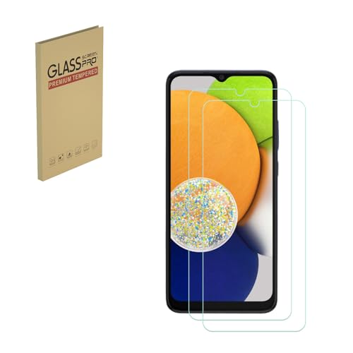 Kompatibel für Samsung Galaxy A03 Displayschutzfolie, 9 Härte gehärtetes Glas Anti Scratch HD Bubble-Free Kompatibel für Samsung Galaxy A03 Displayschutzfolie, 9 Härte gehärtetes Glas Anti Scratch HD Bubble-Free von HYGMOCC
