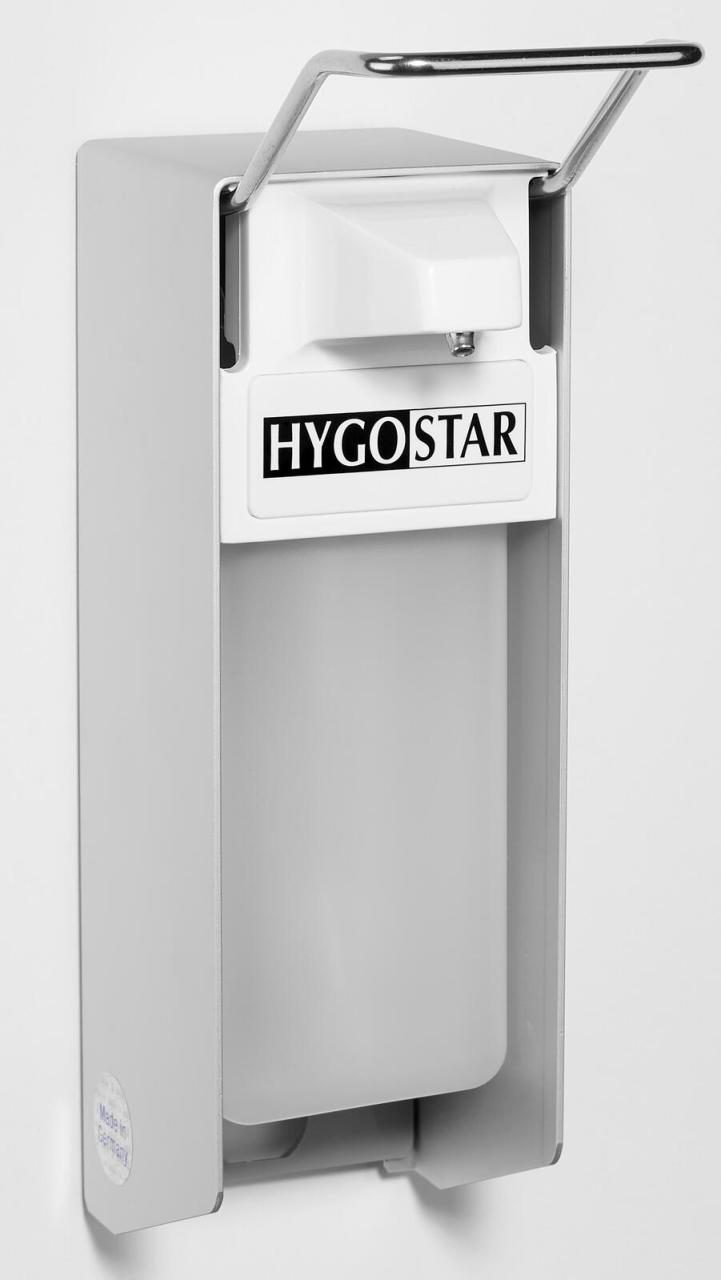 HYGOSTAR Desinfektionsspender 0,5 l weiß von HYGOSTAR