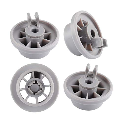 4X Dishwasher Lower Bottom Basket Wheels For Hotpoint 37MM C00290453 43-BS-04 von HYJ